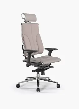 Кресло Метта Y 3D Elastic B2-10D/1052212 (экокожа Infinity Easy Clean бежевая)