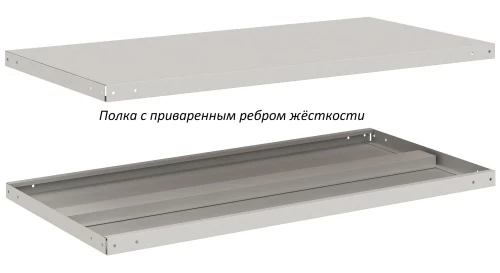 Стеллаж металлический Титан МС-750 1800x1000x600/2