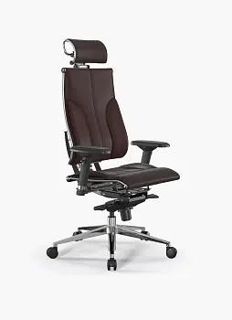 Кресло Метта Y 3D Elastic B2-10D/1092212 (экокожа Infinity Easy Clean темно-коричневая)